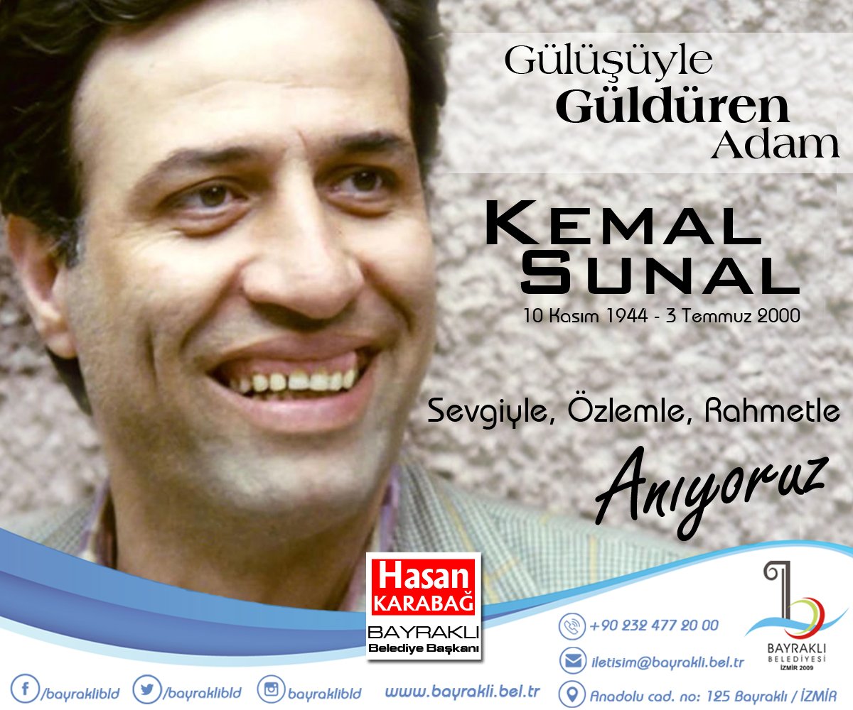 Baskan Hasan Karabag Kemal Sunal I Olum Yildonumunde Unutmadi Genel Www Egeningazetesi Com