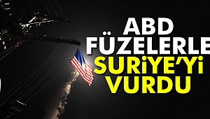 ABD, Suriye'yi vurdu