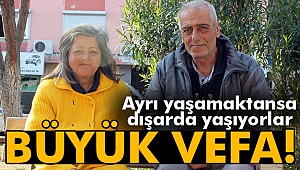Ayrılmamak için parklarda yaşamaya başladılar