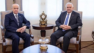 Binali Yıldırım, MHP lideri Bahçeli ile görüştü
