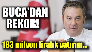 Buca'dan 183 milyon liralık yatırım