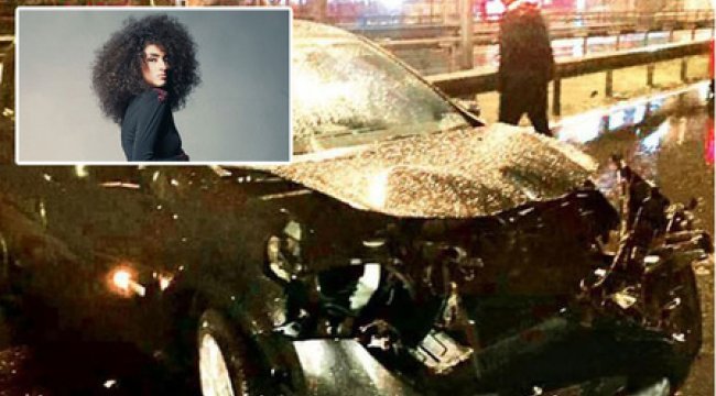 Dilan Çıtak, trafik kazası geçirdi