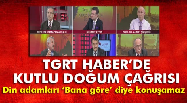 Din adamları 'Bana göre' diye konuşamaz