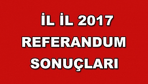 İstanbul, Ankara, İzmir referandum sonuçları 2017