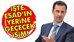 İşte Esad'ın yerine geçecek isim!