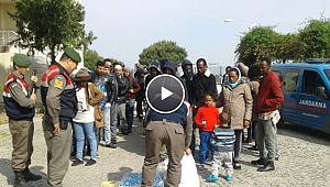 İzmir'de Göçmen Kaçakçılığı Operasyonunda 46 Göçmen Yakalandı
