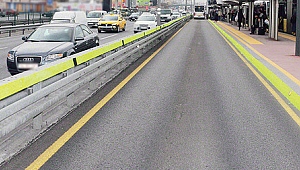 Metrobüs yolu için yeni düzenleme