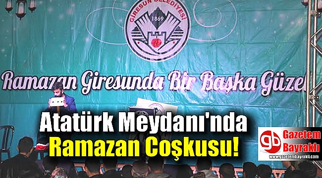 Atatürk Meydanı'nda Ramazan Coşkusu