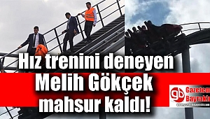 Başkan Melih Gökçek havada mahsur kaldı