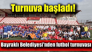 Bayraklı Belediyesi'nden futbol turnuvası
