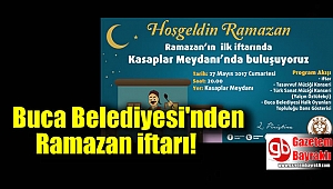 Buca Belediyesi'nden Ramazan iftarı