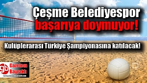 Çeşme Belediyespor başarıya doymuyor