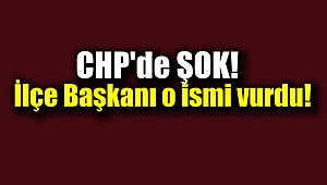 CHP ilçe Başkanı tartıştığı kişiyi vurdu