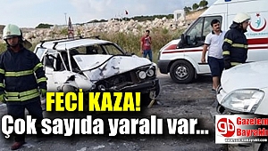 Feci kaza : 1'i ağır 5 kişi yaralandı