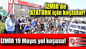 İzmir'de 19 Mayıs Yol Koşusu heyecanı
