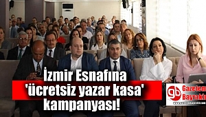 İzmir Esnafına 'ücretsiz yazar kasa' kampanyası