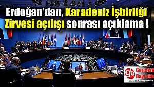 Karadeniz İşbirliği Zirvesi başladı