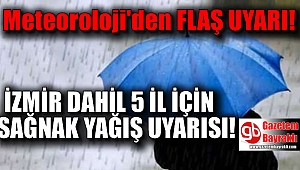 Meteoroloji'den flaş uyarı geldi