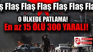 O Ülkede patlama
