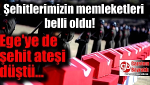 13 askerimizin memleketleri belli oldu