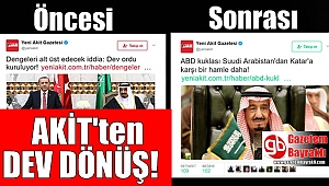 Akit'in dönüşü olay oldu