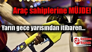 Araç sahiplerine müjdeli haber