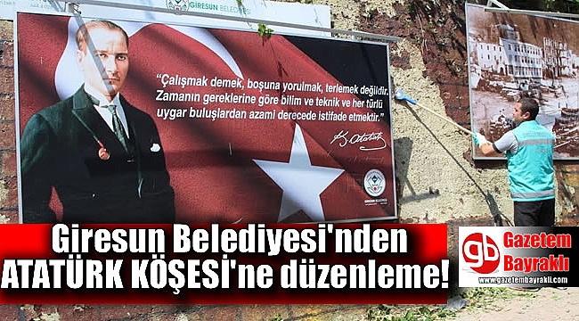 ATATÜRK KÖŞESİ DÜZENLENİYOR
