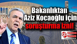 Bakanlıktan Aziz Kocaoğlu için soruşturma izni
