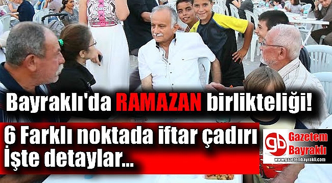 Bayraklı'da Ramazan birlikteliği