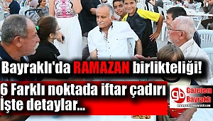 Bayraklı'da Ramazan birlikteliği