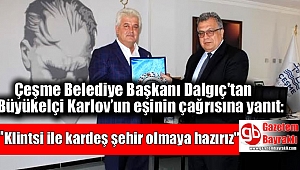 Çeşme Belediyesi’nden Büyükelçi Karlov’un eşinin çağrısına yanıt