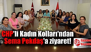 CHP’li kadınlardan Pekdaş’a ziyaret
