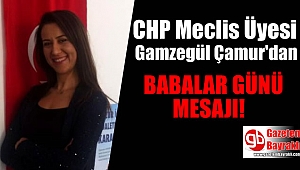 CHP Meclis Üyesi Gamzegül Çamur ‘dan Babalar günü mesajı