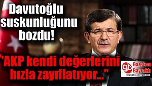Davutoğlu'ndan sert açıklamalar