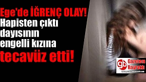 Ege'de iğrenç olay