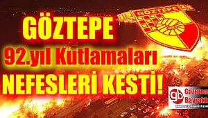 Göztepe 92. yılını coşkuyla kutladı
