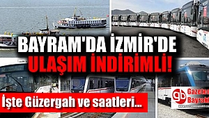 İzmir'de bayramda ucuz ulaşım