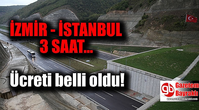 İzmir - İstanbul 3 saat olacak