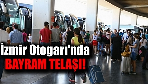 izmir Otogarı'nda 'bayram' telaşı