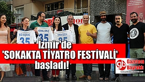 Konak Belediyesi’nin düzenlediği Mehmet Ulusoy Sokakta Tiyatro Festivali başladı