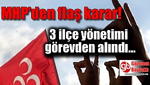 Milliyetçi Hareket Partisi'nden flaş karar