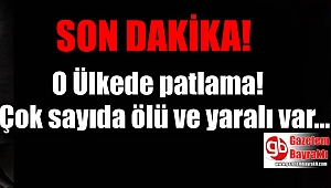 O Ülkede patlama