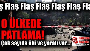 O ülkede patlama