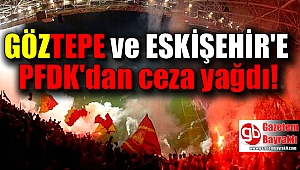 PFDK'dan Göztepe ve Eskişehirspor'a ceza yağdı