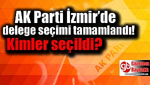 AK Parti İzmir’de delege seçimi tamamlandı