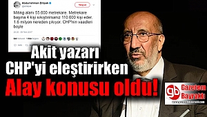Akit yazarı Abdurrahman Dilipak matematiği alay konusu oldu