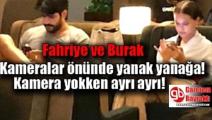 Burak ile Fahriye Balayında Birbirleriyle İlgilenmek Yerine Telefonlara Kilitlendi