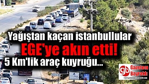 İstanbullular Ege'ye akın etti