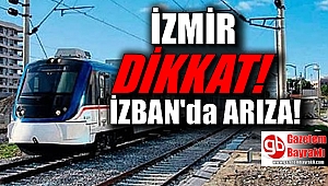 İZBAN'daki arıza seferleri aksattı