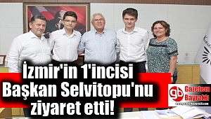 İzmir 1'incisinden Selvitopu'na ziyaret